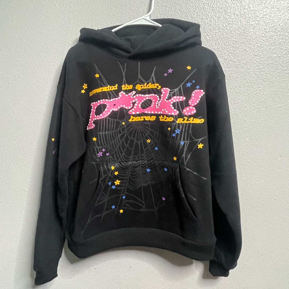 Black Graphic Sweatpants